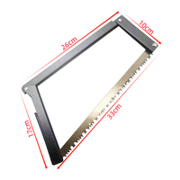 JW-174 Scie de camping portable en plein air en alliage d'aluminium scie pliable mini scie à main pliante