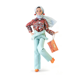 Muñeca Barbie Fashionistas 201, Morena Con Vestido De Graffiti, Nuevo