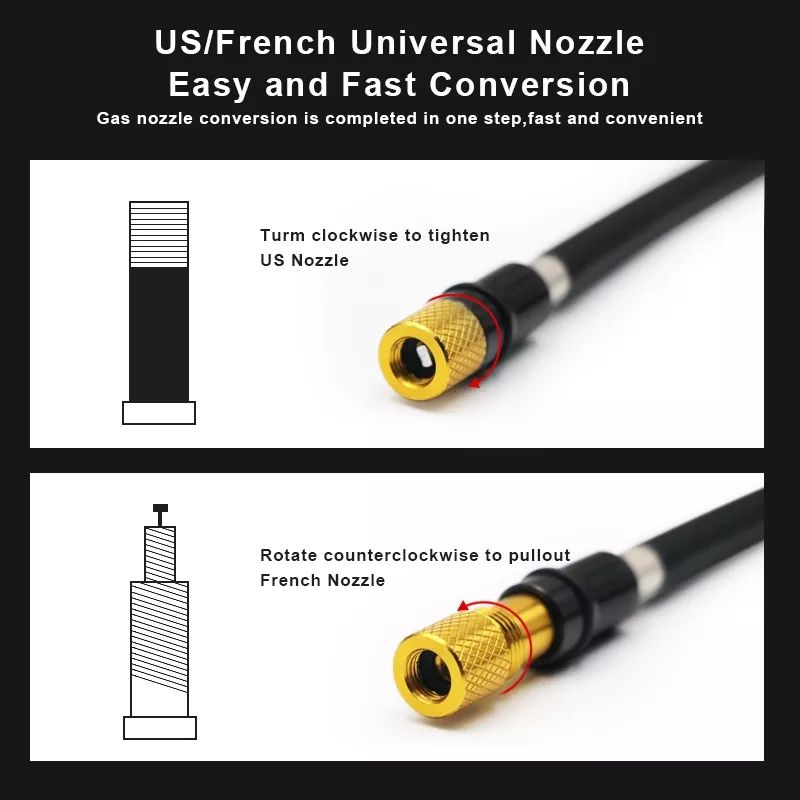 Pompa Per Ammortizzatori Bici Con Manometro Digitale 300PSI - Gonfiaggio Preciso Per Forcelle E Pneumatici - Foto 7