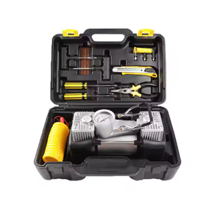 12V Portable voiture/Auto pompe électrique Mini noir compresseur d'air/outil de gonflage de pneu <span class=keywords><strong>universel</strong></span> 12 <span class=keywords><strong>gonfleur</strong></span> de pneu - Product Image 2