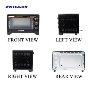 <span class=keywords><strong>Four</strong></span> électrique 32l prix chinois <span class=keywords><strong>porte</strong></span> vitrée avec grille cuisine et boulangerie grille-pain pizza pita simplement pain biscuit brûler fours - Product Image 4