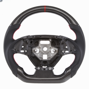 Volante Deportivo de Fibra de Carbono Real para Chevrolet <span class=keywords><strong>Camaro</strong></span> SS <span class=keywords><strong>Convertible</strong></span> 2016-2022, Volante de Cuero Negro para Automóvil Deportivo - Product Image 2