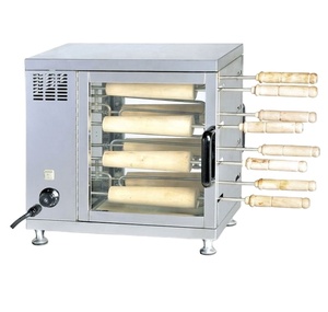 เครื่องทำขนมเค้กปล่องไฟและขนมปังม้วนไฟฟ้า 110v 220v สำหรับเชิงพาณิชย์ ประสิทธิภาพสูง ปรับแต่งได้ และเป็นของใหม่ - Product Image 5