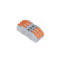 Connecteur de raccordement rapide multifonctionnel 3 entrées/3 sorties BNC, 230V 32A, contact en cuivre, 4KH, 3 broches, PC/Nylon, indice de protection IP67, durable