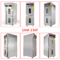 Trendy onderwerpen Beroemd merk Frankrijk Compressoren Side-by-side dubbele deur-koelkast voor B2B commerciële bakkerijen en patisserieën