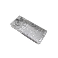 Coque de téléphone portable extérieur en alliage d'aluminium en acier inoxydable personnalisé usinage CNC broche usinage de coque de téléphone satellite