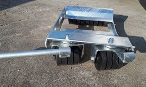 Coches y camiones con bloqueo de dirección, carro de mano de carga, patín móvil, rueda de posicionamiento, <span class=keywords><strong>Dolly</strong></span> para flexibilidad en el movimiento del vehículo - Product Image 4