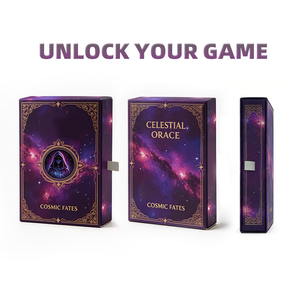 <span class=keywords><strong>Carte</strong></span> Oracolo Personalizzate con Bordo Dorato, Certificate REACH CPSIA ICTI FSC, Ecologiche, con Verniciatura Lucida per Meditazione e Benessere Familiare - Product Image 2