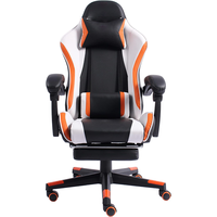 Chaise de bureau et de gaming OEM personnalisable en gros, avec support de base, siège pivotant et accoudoirs articulés pour usage domestique