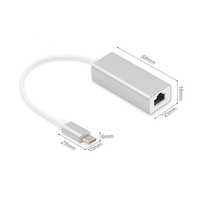 Adaptateur de carte réseau Ethernet Gigabit RJ45 USB Type C 1000 Mbps, adaptateur Ethernet USB C pour macbook