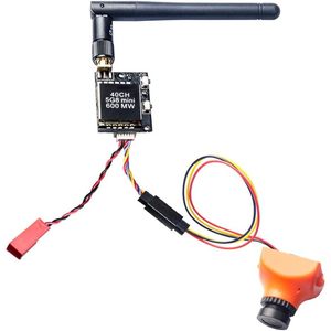 AKK KC02 Mini 600mW FPV Transmisor con alta calidad para Sony CCD 600TVL 2,8 MM Cámara de 120 grados diseñada para Dron multicóptero - Product Image 3