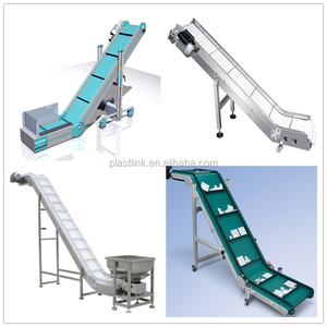 Vertikales Heben mit einstellbarer Geschwindigkeit Heben der Neigungshub-Förderband maschine Edelstahl für die Lebensmittel industrie - Product Image 5