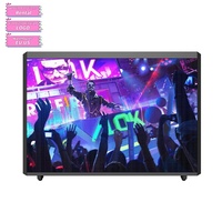 Meilleur pupitre de DJ mobile portable avec écran personnalisé, façade, podium de danse