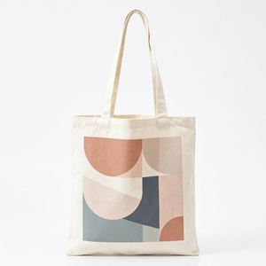 Bolsas de Tela de Algodón Natural Ecológicas Personalizadas con Cierre de Cremallera, Bolsa de Lona Ligera sin Estampado - Product Image 1