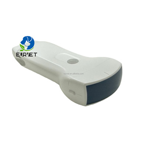 Sonde d'échographie sans fil EUR VET R60 Convexe 80 canaux, scanner Doppler couleur, appareil de poche WiFi Android iOS avec batterie intégrée - Product Image 3