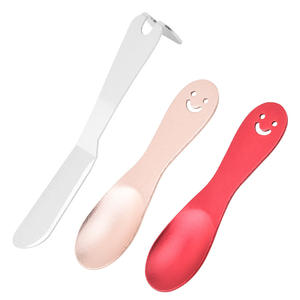 Aluminum Alloy <b>Ice</b> <b>Cream</b> Scoop Solid Color Easy Release <b>Spoon</b> For Dessert Cake Kitchen Tool - Product Image 3
