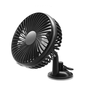 Ventilateur de refroidissement de voiture USB électrique 5V portable avec fonction automatique à 3 vitesses, faible bruit, en plastique, ventilateur de voiture portable - Product Image 1