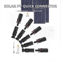 Adaptateur étanche pour connecteur photovoltaïque MC4b, connexion rapide solaire, ligne mâle/femelle 50A, boîtier PPO IP67