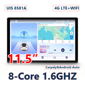 <span class=keywords><strong>Autoradio</strong></span> Android universel Lodark 13 pouces, lecteur DVD, Bluetooth, écran numérique 2K, avec Apple Play GPS - Product Image 1