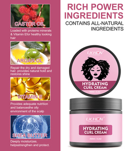 Crème Boucles Fixation Forte Hydratante pour <span class=keywords><strong>Cheveux</strong></span> <span class=keywords><strong>Bouclés</strong></span> et Frisés - Product Image 5