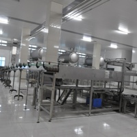 Stérilisateurs alimentaires à cornue entièrement automatiques Ligne de pasteurisation Autoclave avec pompe pour la pasteurisation du filetage