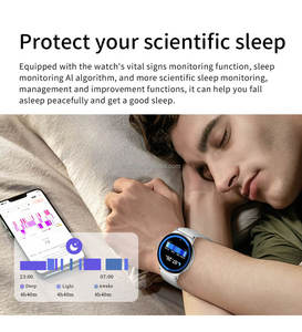 Montre connectée intelligente DA09 1.43 avec écran Amoled, application Dafit, design tendance, appels, surveillance de la santé, IP67, boussole pour hommes et femmes - Product Image 6