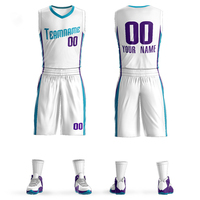 Maillot de basket-ball 2026 pour homme, qualité thaïlandaise, séchage rapide, en sergé brodé, avec nom personnalisé Rodman Wade Brown Williams, uniforme d'équipe