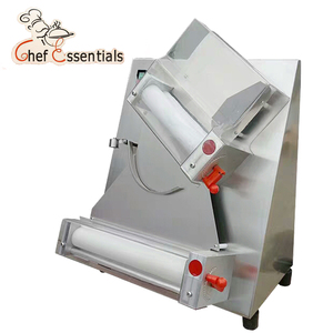 Fabrikpreis Bäckerei-Teigausrollmaschine <span class=keywords><strong>DR</strong></span>-1A 16-Zoll-Pizza-Teigausroller Maschine für Pizza-/Brotbacken - Product Image 3
