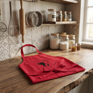 Delantal de Cocina AmoreBell con Tirantes de Algodón Orgánico, Logotipo Bordado, Lavable y Reutilizable para Restaurantes Comerciales y Protección del Jardín - Product Image 3