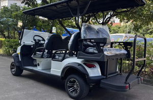 รถกอล์ฟไฟฟ้า 4 ล้อ รุ่นใหม่ 5KW พร้อมแบตเตอรี่ลิเธียม รับน้ำหนักได้ 300 กก. ความเร็ว 30 กม./ชม. ดีไซน์น้ำหนักเบา ทนทาน - Product Image 4