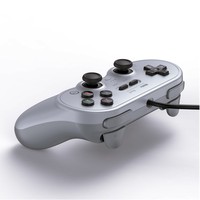 Controlador con Cable 8Bitdo Pro 2 con Botones Táctiles para Steam Deck, PC, Macos, Android e IOS, Hecho en China