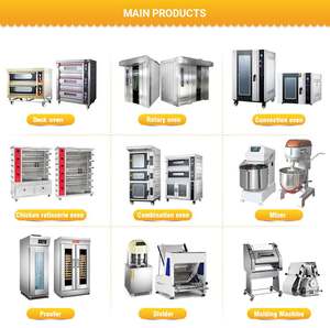 3 4 5 6 8 10 12 트레이 가스 열풍 대류 오븐 3 트레이 220V 50HZ 1 상 0.65KW - Product Image 2