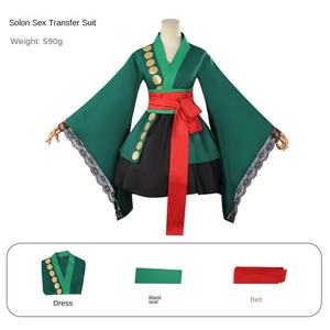 Vestido <span class=keywords><strong>de</strong></span> Kimono Sexual <span class=keywords><strong>de</strong></span> espadachín, disfraz <span class=keywords><strong>de</strong></span> Cosplay <span class=keywords><strong>de</strong></span> Zoros <span class=keywords><strong>de</strong></span> juego <span class=keywords><strong>de</strong></span> rol <span class=keywords><strong>de</strong></span> Anime - Product Image 3