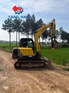 Excavatrice Hyundai 60-7 d'<span class=keywords><strong>occasion</strong></span> à vendre, bon état, mini-excavatrice sur chenilles, machine <span class=keywords><strong>de</strong></span> construction - Product Image 6