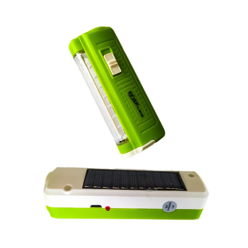 USB rechargeable flashlight with solar cell for sale