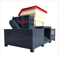 Broyeur de métaux à double arbre pour déchets de moteurs, déchiqueteuse de coques de voitures usagées, machine de broyage de métaux usagés à vendre