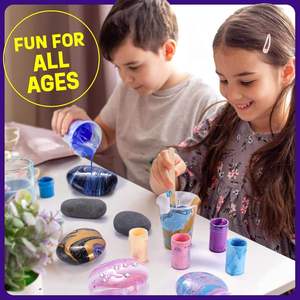 Kit per Dipingere su Roccia con Tema Fantasy e Sci-Fi che si Illumina al Buio, Giocattoli Educativi per Bambini - Product Image 4