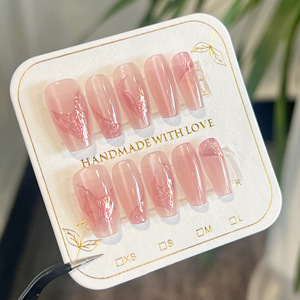 <span class=keywords><strong>Faux</strong></span> <span class=keywords><strong>ongles</strong></span> faits main <span class=keywords><strong>pas</strong></span> chers, à presser, <span class=keywords><strong>avec</strong></span> décoration diamant, <span class=keywords><strong>ongles</strong></span> en acrylique de luxe - Product Image 6