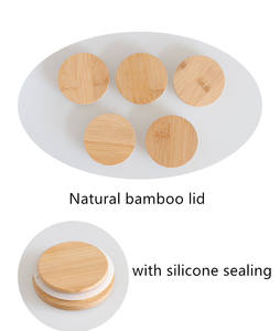 Cam mumluklar, fenerler ve mum kavanozu buzlu frascos para velas lüks frascos para velas de lujo frascos para velas - Product Image 5