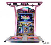 Meilleure vente Arcade à pièces Indoor Sport Amusement The Dance Century Music Game Machine à vendre