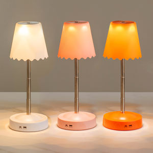 Lampu Meja Modern RGB dengan Ketinggian yang Dapat Disesuaikan, USB Isi Ulang, Sensor Gerak, Lampu Meja Hotel Kamar Tidur Lampu LED Pintar di Samping Tempat Tidur - Product Image 6