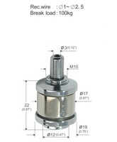 Attaches-câbles en cuivre et laiton sur mesure pour accessoires d'éclairage et suspension