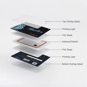 Tarjetas de Control de Acceso Personalizadas, Resistentes al Agua, de Policarbonato PVC NFC RFID T5577, para Membresía de Hotel - Product Image 4