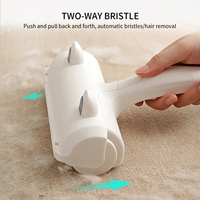Brosse manuelle réutilisable pour épiler les animaux de compagnie, brosse à peluches lavable pour chien et chat, matière plastique, utilisation de nettoyage, vente en gros