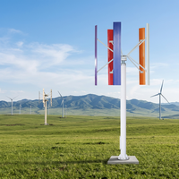 Aerogenerador Vertical de 20KW con Levitación Magnética y Generador de Imán Permanente para Sistemas de Energía Fuera de la Red para Hogares y Granjas