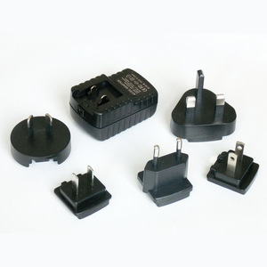 Travel Adapter 5V1A Multi Country Plug With Detachable <b>USB</b> Charger For Global Use - Product Image 2