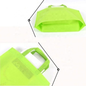 Bolsa de compras no tejida promocional ecológica con patrón de letras - Product Image 5