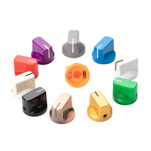 Tuas Kontrol Pedal Efek Gitar 6.35MM Davies 1510, Kenop Pedal Efek <span class=keywords><strong>AMP</strong></span> 1/4 dengan Sekrup Pengatur, Kenop Pedal Gitar - Product Image 1