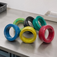 Câble électrique flexible monoconducteur en cuivre isolé PVC ignifuge à haute conductivité pour câblage de bâtiment et de maison