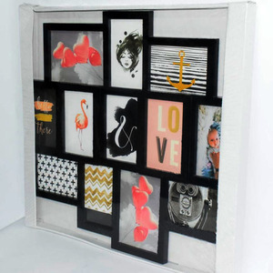 Hot Customized 51.5x61cm Big Size Acrylic Plastic Family Photo <strong>Frame</strong> Glass Sublimation Picture <strong>Multiple</strong> <strong>Frames</strong> Wholesale Fashion - Product Image 2